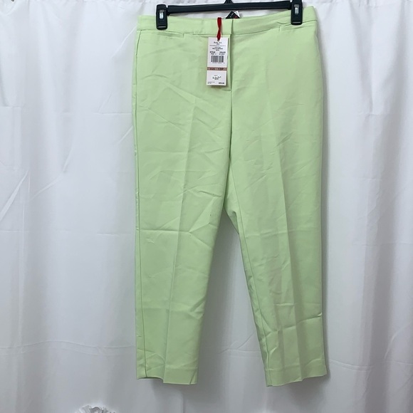 Women’s Ruby Rd. Sprout Ankle Pants Size 12P NEW WITH TAGS - Picture 1 of 7